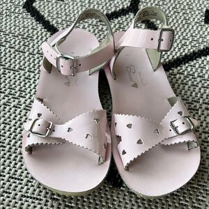Kids Pink Saltwater Sandals